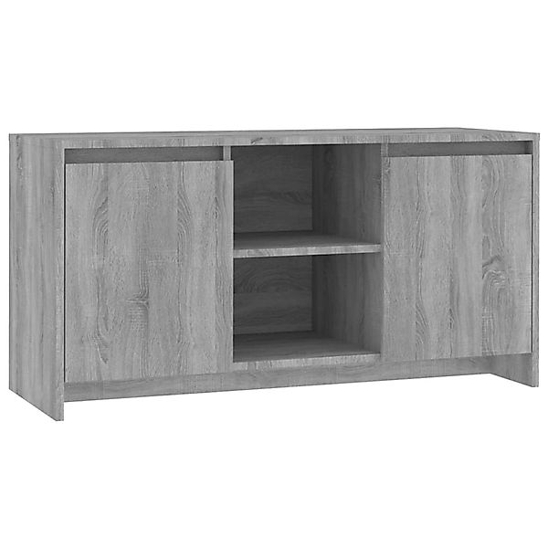 vidaXL TV-Schrank Grau Sonoma 102x37,5x52,5 cm Holzwerkstoff 813021 günstig online kaufen