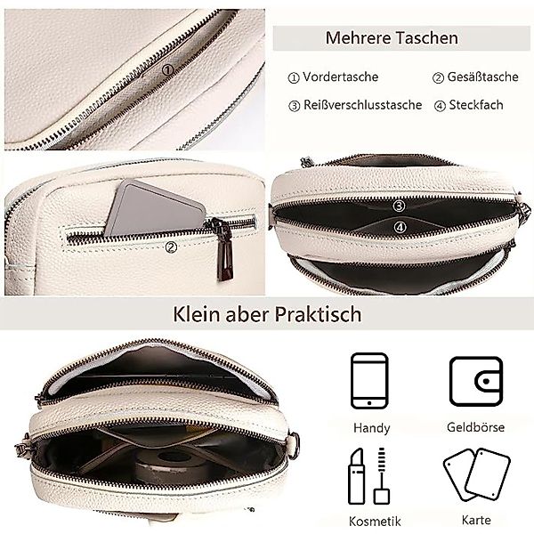 XDeer Handtasche Damen Handy Umhängetasche Crossbody Bag Damen Handytasche, günstig online kaufen