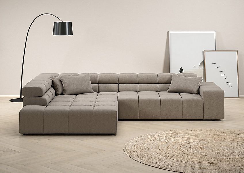 Home affaire Ecksofa "Ancona incl. Kopfteilverstellung, OTTOs Choice, Breit günstig online kaufen