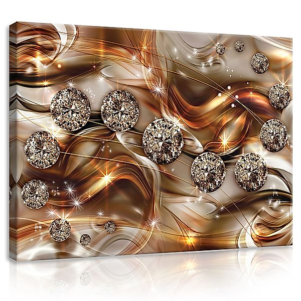 Wallarena Leinwandbild Abstrakt Modern Wandbild Leinwand günstig online kaufen