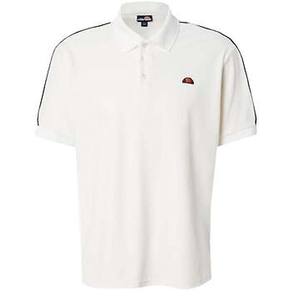 Ellesse  T-Shirts & Poloshirts Sinise Velour Polo Shirt Off White günstig online kaufen