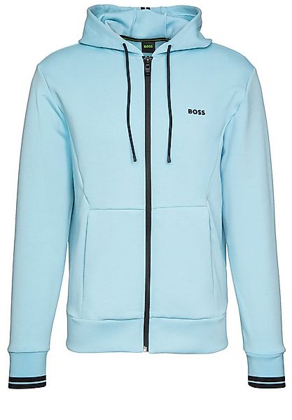 BOSS GREEN Sweatjacke aus Baumwoll-Mix (1-tlg) günstig online kaufen