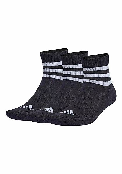 adidas Performance Funktionssocken "3STREIFEN CUSHIONED SPORTSWEAR MIDCUT S günstig online kaufen