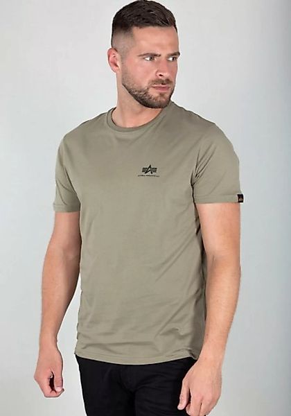 Alpha Industries Rundhalsshirt BASIC T SMALL LOGO günstig online kaufen