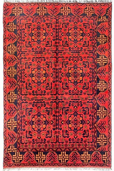 morgenland Wollteppich »Khal Mohammadi Teppich handgeknüpft rosa«, rechteck günstig online kaufen