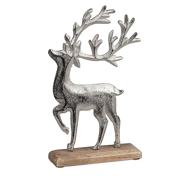 formano Dekofigur Alu Mangoholz, auf Sockel, günstig online kaufen