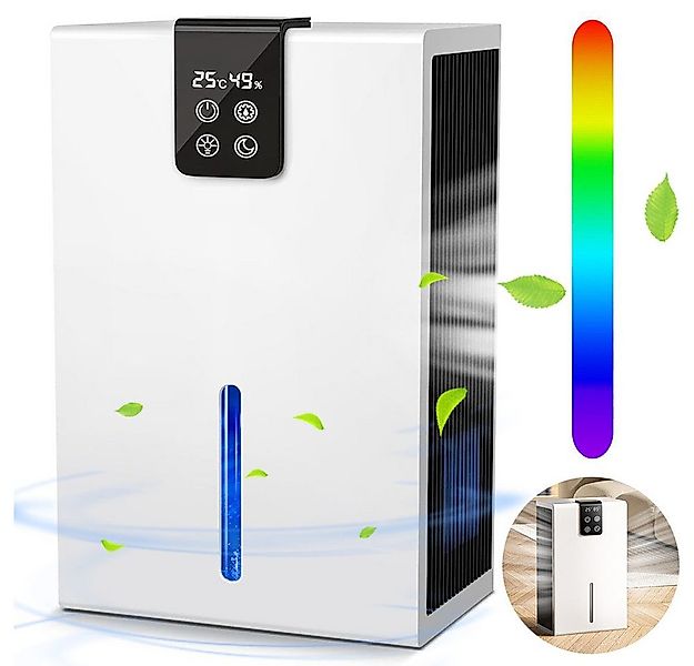 MOPUEA Luftentfeuchter Luftentfeuchter 2,8L mit LED, leise Schlafmodus, Aut günstig online kaufen