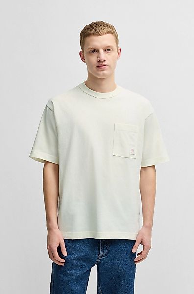 BOSS ORANGE T-Shirt "Te cotton", mit Logobadge günstig online kaufen