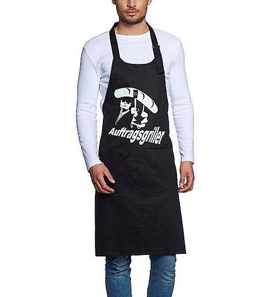 coole-fun-t-shirts Grillschürze AUFTRAGSGRILLER - GRILLSCHÜRZE BBQ günstig online kaufen