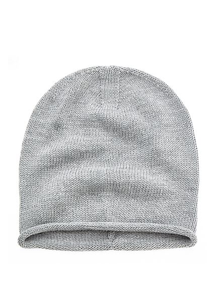 LASCANA Beanie Strickmütze Feinstrick mit Rollrand, günstig online kaufen