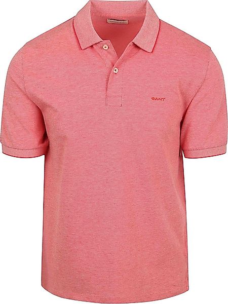 Gant 2Tone Piqué Poloshirt Rot - Größe L günstig online kaufen