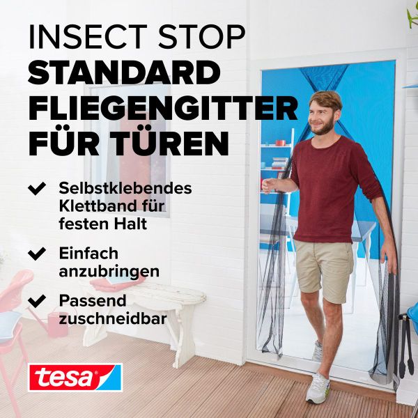 tesa Insektenschutz-Tür Insect Stop Standard Fliegengitter günstig online kaufen