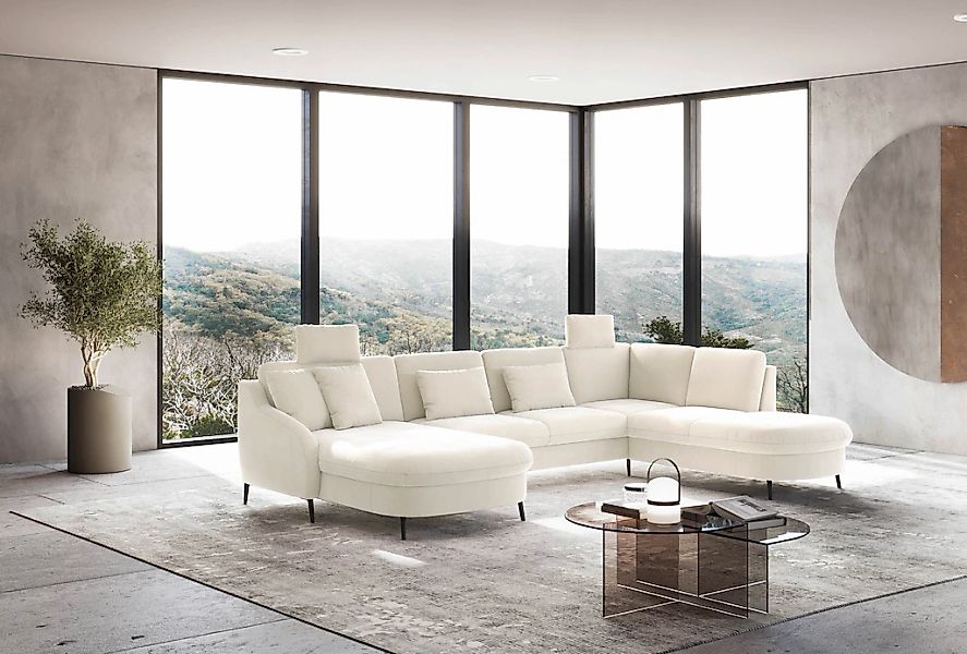 sit&more Wohnlandschaft "Soul U-Form" wahlweise mit Bettfunktion und Bettka günstig online kaufen