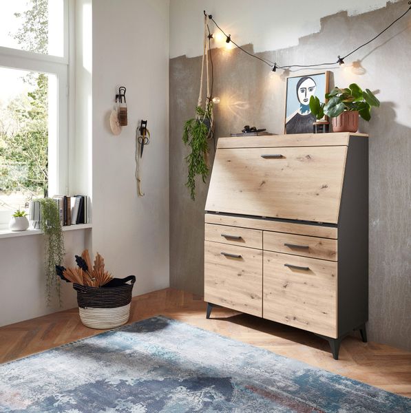 Innostyle Sekretär "SECRET" Stauraumschrank, mit Monitor-/Laptopfach, Soft- günstig online kaufen