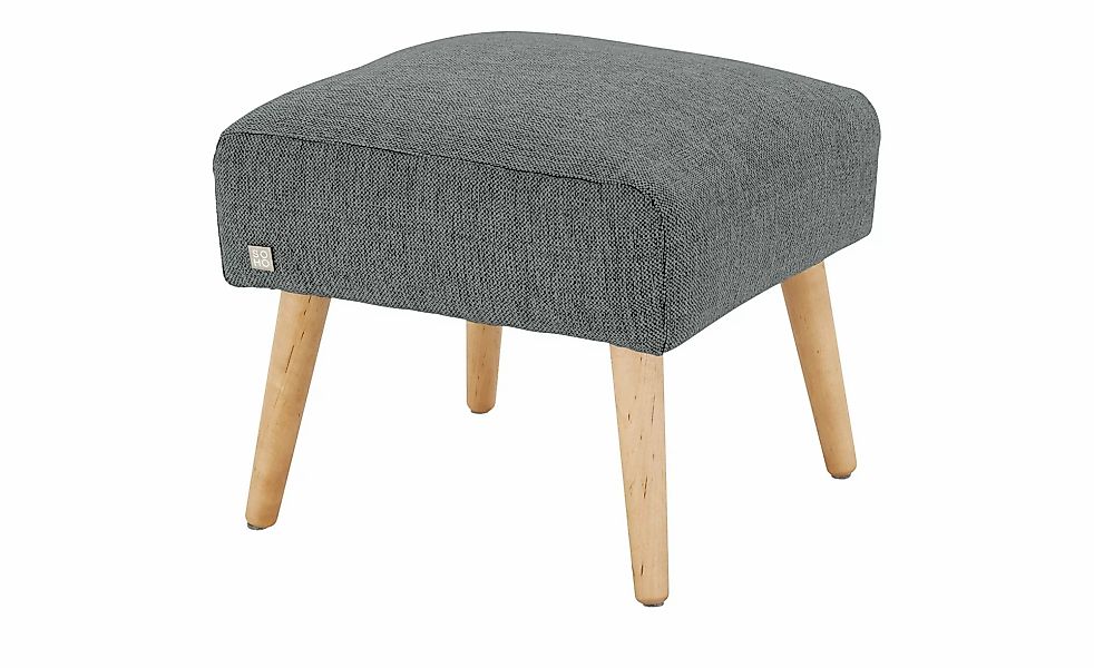 SOHO Polsterhocker  Jolyn ¦ grau ¦ Maße (cm): B: 49 H: 45 T: 49.0 Polstermö günstig online kaufen