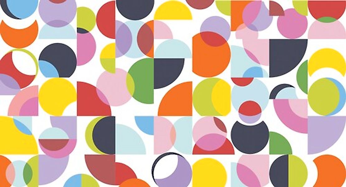 Architects Paper Fototapete »Atelier 47 Coloured Circles 1« geometrisch gla günstig online kaufen