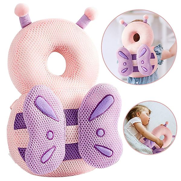 ZEUOPQ Baby-Kopfschutz-Rucksack Kissen, Verstellbar Baby Rückenprotektor, günstig online kaufen