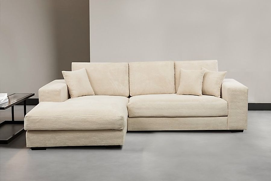 WERK2 Ecksofa »Eden modern und zeitlos, geschmackvolles Sofa, Breite 286cm, günstig online kaufen