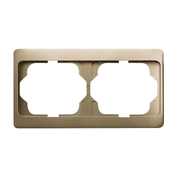Busch-Jaeger Rahmen 2-fach bronze, waager.alpha 1722 KA-21 - 2CKA001754A438 günstig online kaufen