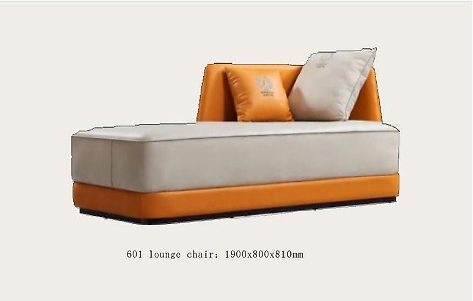 JVmoebel Chaiselongue Liege Moderne Leder Komfort Luxus Liegen Liegesessel günstig online kaufen