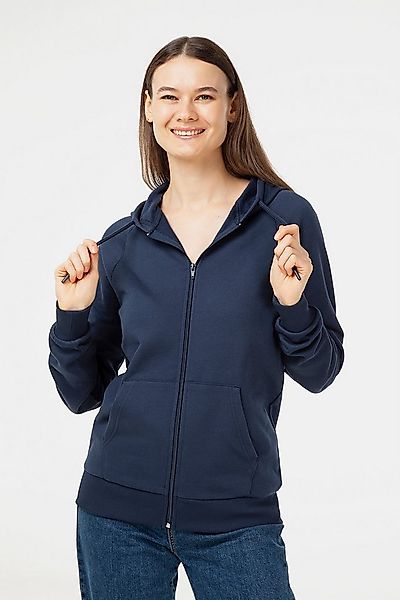 Evermind Kapuzennickijacke Unisex Kapuzenjacke aus Bio-Baumwolle – fair pro günstig online kaufen
