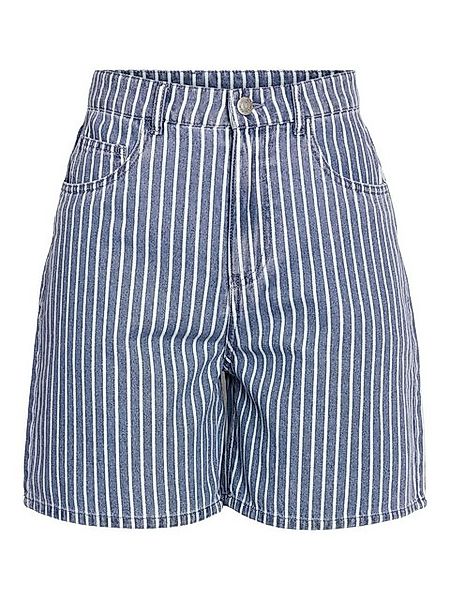 Noisy may Jeansshorts Gestreifte Shorts mit Knopf und Taschen, kurze Hose N günstig online kaufen
