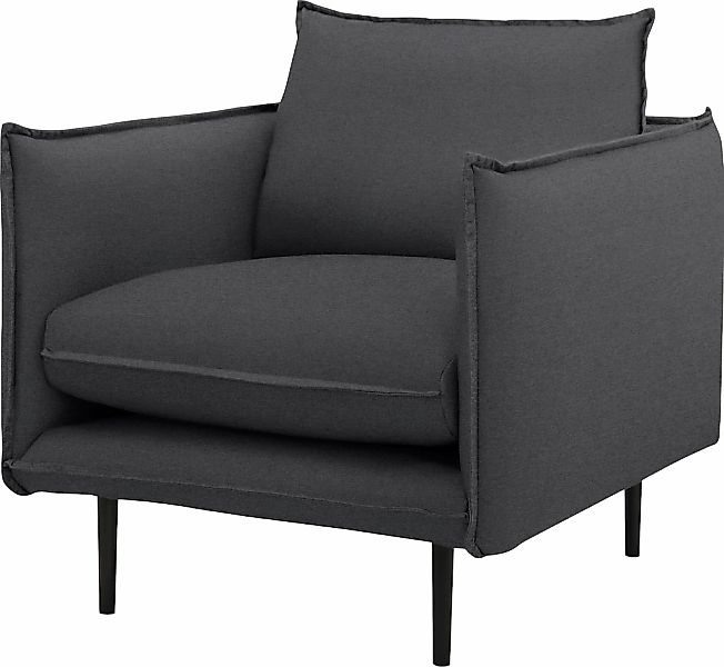 Home affaire Sessel "Somba" mit dickem Keder und eleganter Optik günstig online kaufen