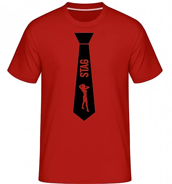 Krawatte STAG Stripperin · Shirtinator Männer T-Shirt günstig online kaufen