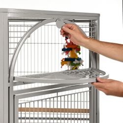 Montana Cages Vogelkäfig Eckkäfig DENVER - günstig online kaufen
