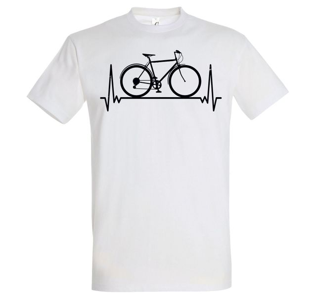 Youth Designz T-Shirt Heartbeat Fahrrad Herren günstig online kaufen