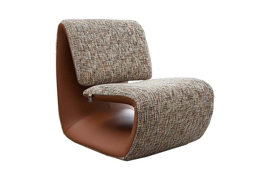 KAWOLA Loungesessel HAZEL Bequemer Loungesessel – S-Form Design, Strukturst günstig online kaufen