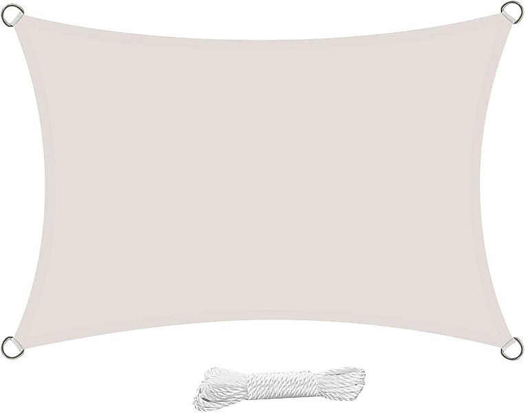 Liszton Seilspannsonnensegel Sonnensegel Rechteckig 4x6 Meter günstig online kaufen