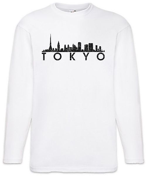 Urban Backwoods Langarmshirt Skyline Tokyo Langarm T-Shirt Stadt City Japan günstig online kaufen