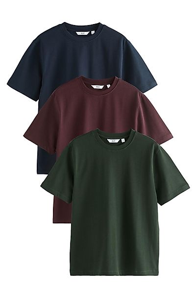 Next T-Shirt Schwere Relaxed Fit T-Shirts günstig online kaufen