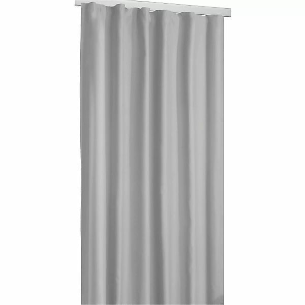 Arsvita Verdunkelungsgardine Universalband Shadow 135 cm x 175 cm Grau günstig online kaufen