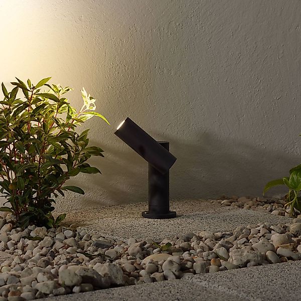 LED-Sockellampe Narea, verstellbar, 14 cm günstig online kaufen