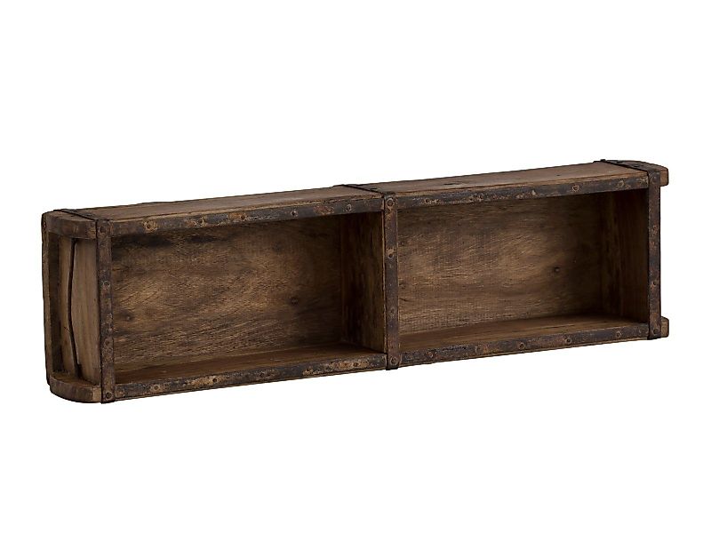 massivum Wanddekoobjekt Dekokiste Ziegelform 2er (1 günstig online kaufen