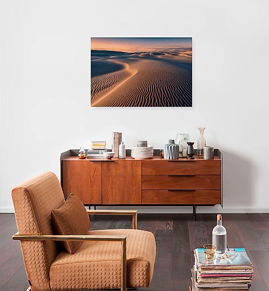Komar Leinwandbild "Sand Storm - Größe 90 x 60 cm" Baum  Berge  Blätter  Fo günstig online kaufen