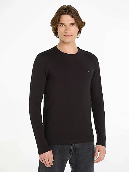 Calvin Klein Langarmshirt STRETCH SLIM FIT LS T-SHIRT günstig online kaufen