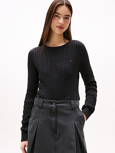 Tommy Jeans Strickpullover TJW CABLE ESSENTIAL günstig online kaufen