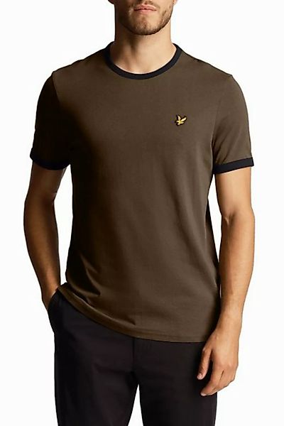 Lyle & Scott T-Shirt Herren, 100% Baumwolle, Mit Kontrastdetails günstig online kaufen