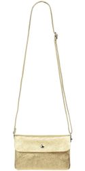 Caspar Umhängetasche Kleine Leder Clutch Damen günstig online kaufen