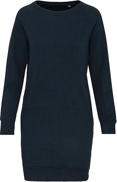 Kariban Sweatkleid Damen Bio-Loungekleid aus Fleece günstig online kaufen