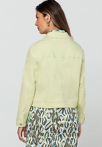 bianca Kurzjacke PEGGY aus farbigem Denim-Stoff günstig online kaufen
