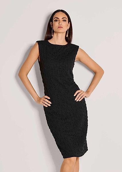 MADELEINE Midikleid Ärmelloses Etui-Kleid in Struktur-Qualität günstig online kaufen