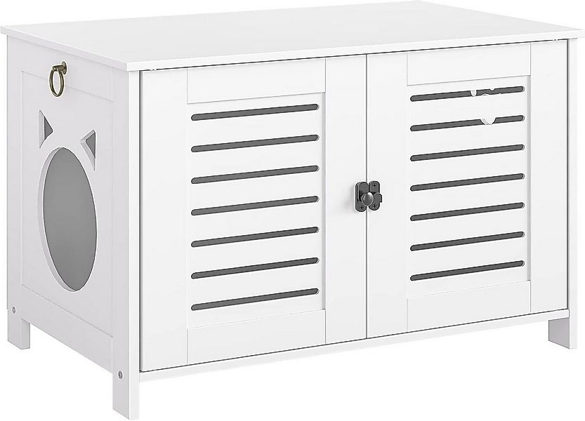 Hoobro Katzentoilette Schrank mit Doppeltüren, Katzenhaus & Katzenmöbel, 60 günstig online kaufen