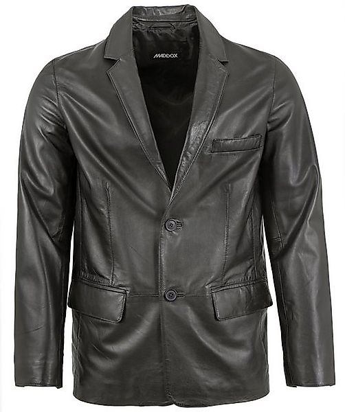 Maddox Lederjacke Maddox - Herren Lederjacke Lammnappa Sakko schwarz günstig online kaufen