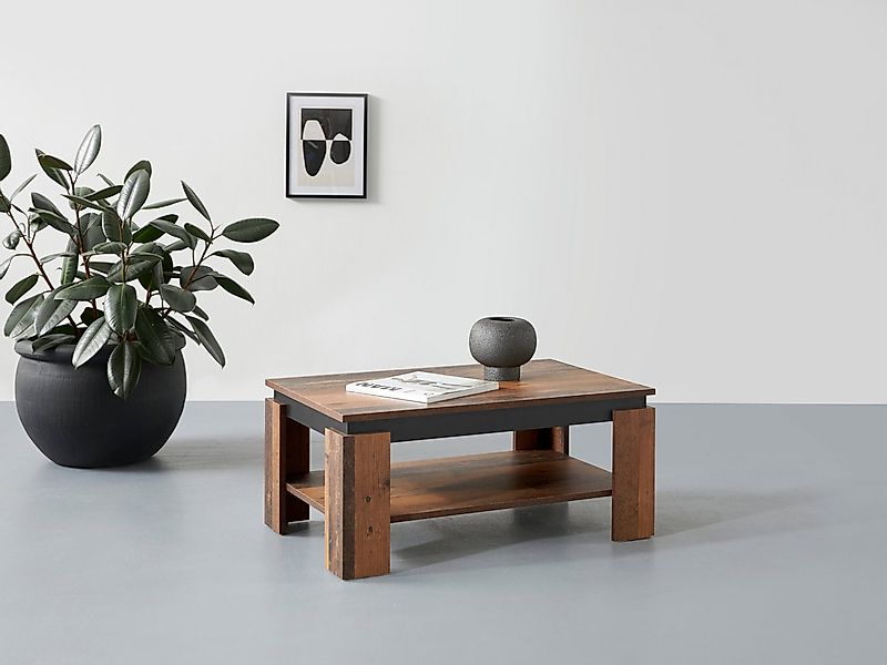 HELA Couchtisch TIM, mit Ablageboden, quadratisch oder rechteckig günstig online kaufen