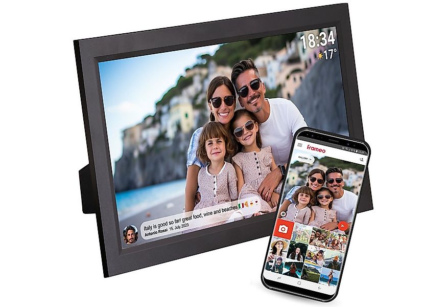 Denver PFF-1503B Digitaler Bilderrahmen (39.62 cm/15.6 ", 16 GB) günstig online kaufen