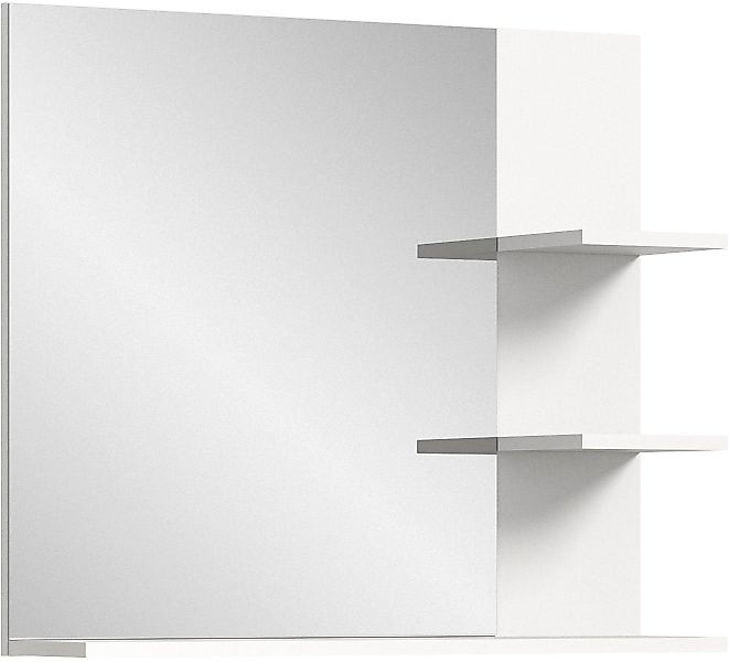 Home affaire Spiegel Landsby, Breite 80 cm, 3 Ablageböden, hochwertiges Spi günstig online kaufen